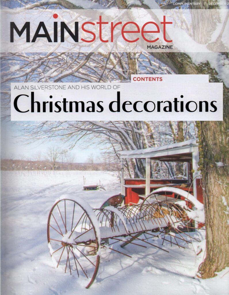 Magazine article decpration