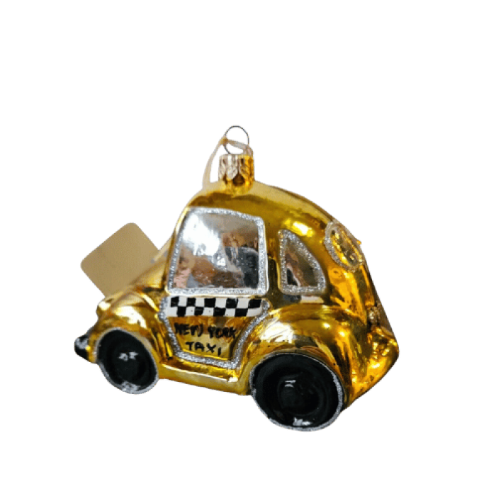 NY Taxi Ornament | Silverstone Design