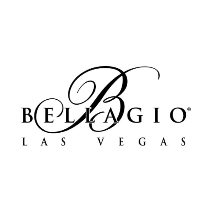 Bellagio Hotel logo-custom snow globe design project by Silverstone Design