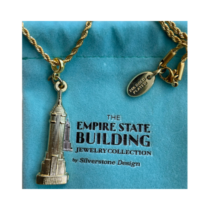 Custom-designed jewelry by Silverstone Design for Empire State Building, featuring elegant craftsmanship and premium materials.