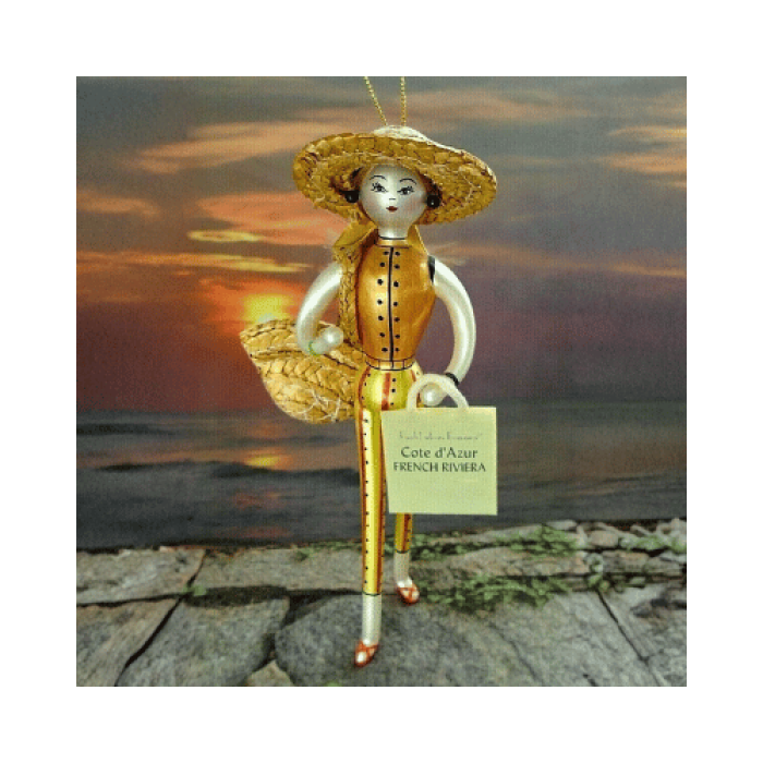 Faab!ulous Femme French Riviera Ornament | Silverstone Design