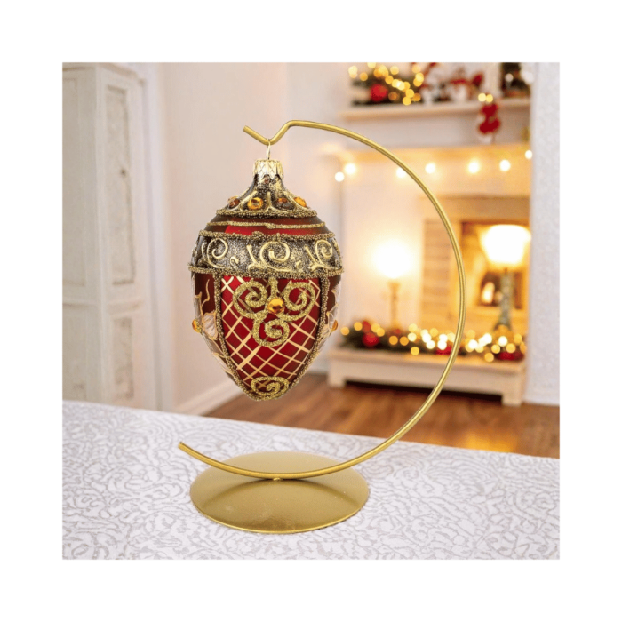 Faberge Egg Ornament | Silverstone Design