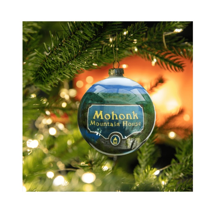 Mohonk Glass Ornament | Silverstone Design