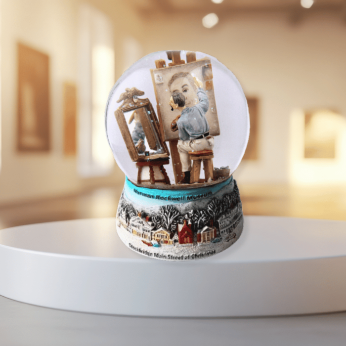 Norman Rockwell Museum Snow Globe 2 Silverstone Design