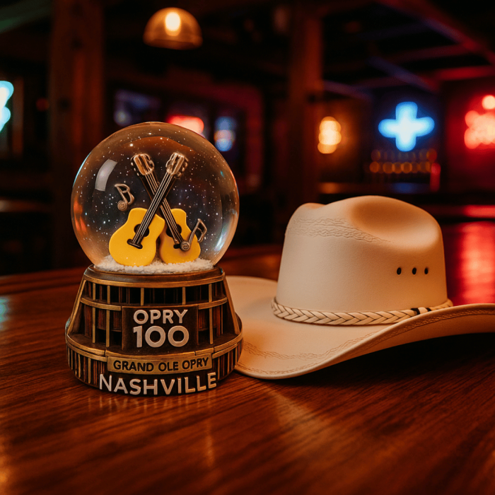 Opry 100 Snow Globe 2 Silverstone Design