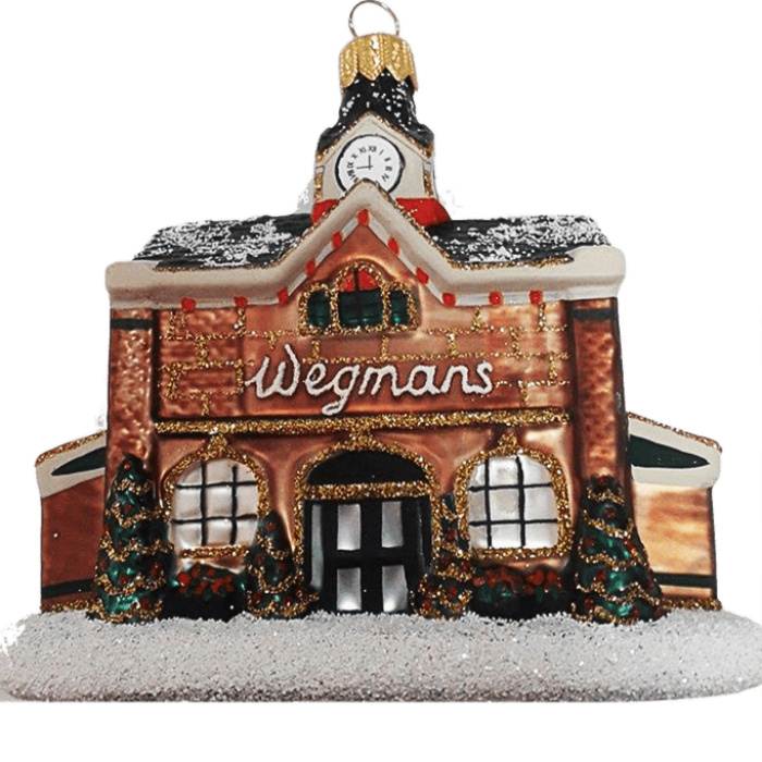 Silverstone Design custom ornament for Wegmans Grocery Store
